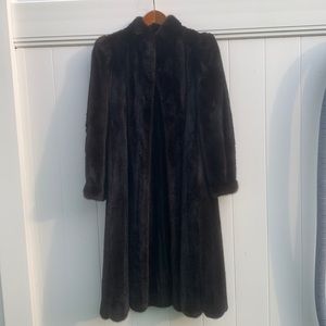 Full Length Blackglama Mink coat.